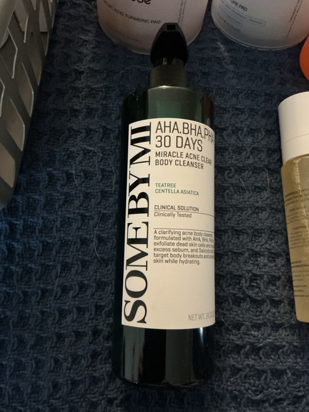 Some By Mi AHA  BHA. PHA 30 day miracle acne clear body cleanser